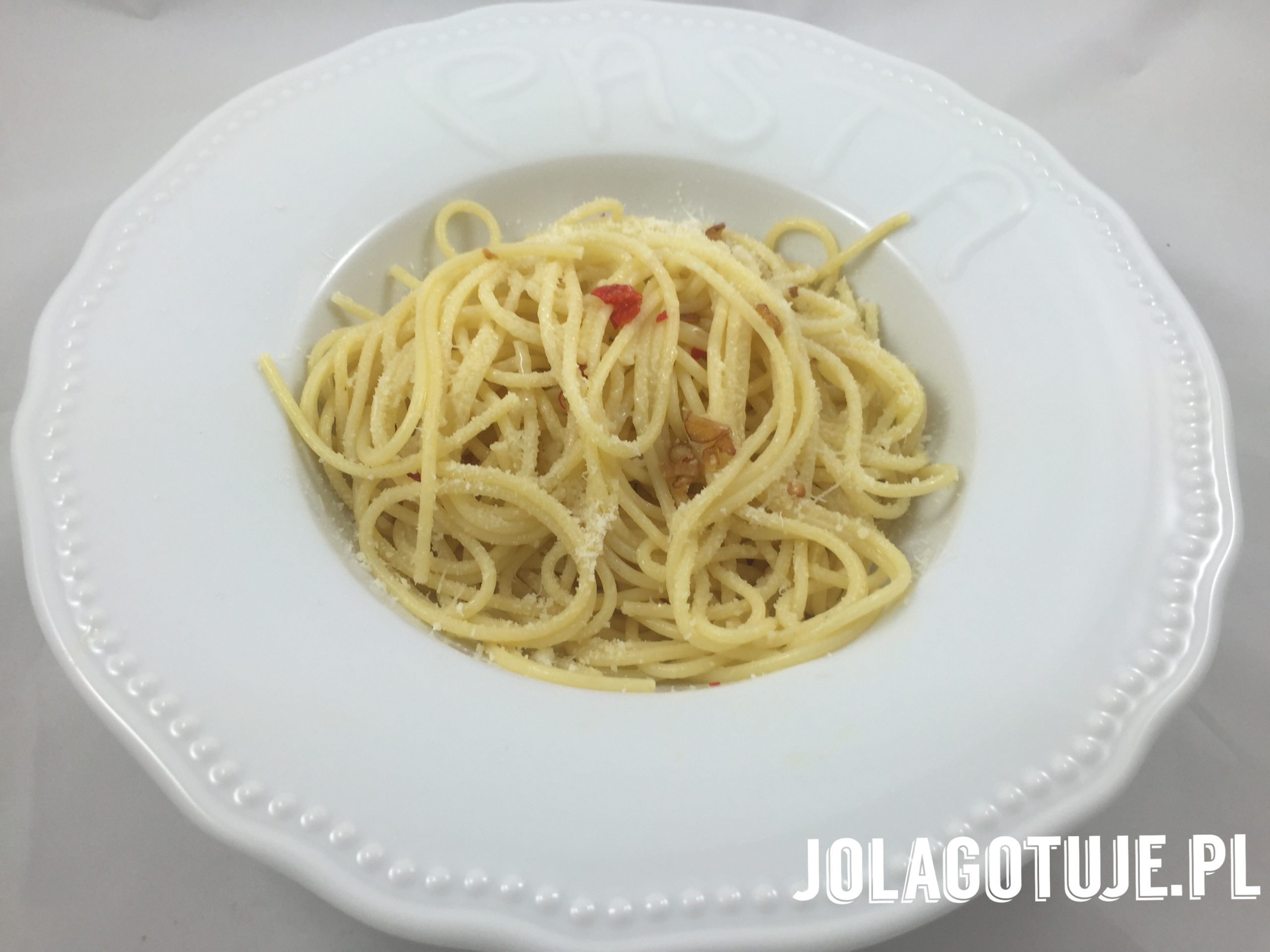 Spaghetti aglio olio